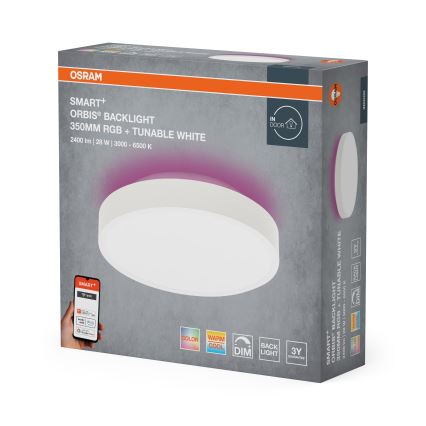 Osram - LED RGBW Dæmpbar loftlampe SMART+ ORBIS LED/28W/230V 2700-6500K Wi-Fi