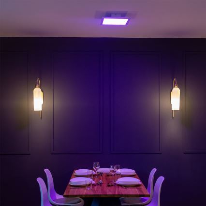 Osram - LED RGBW Dæmpbar loftlampe SMART+ PLANON LED/20W/230V 30x30 cm