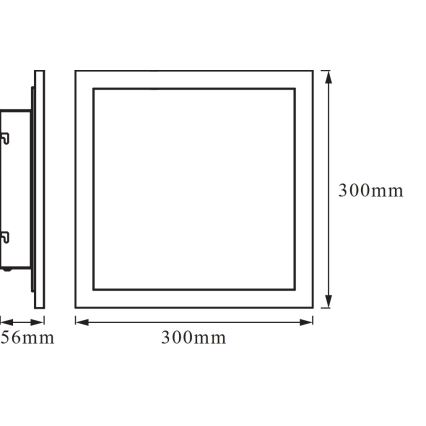 Osram - LED RGBW Dæmpbar loftlampe SMART+ PLANON LED/20W/230V 30x30 cm