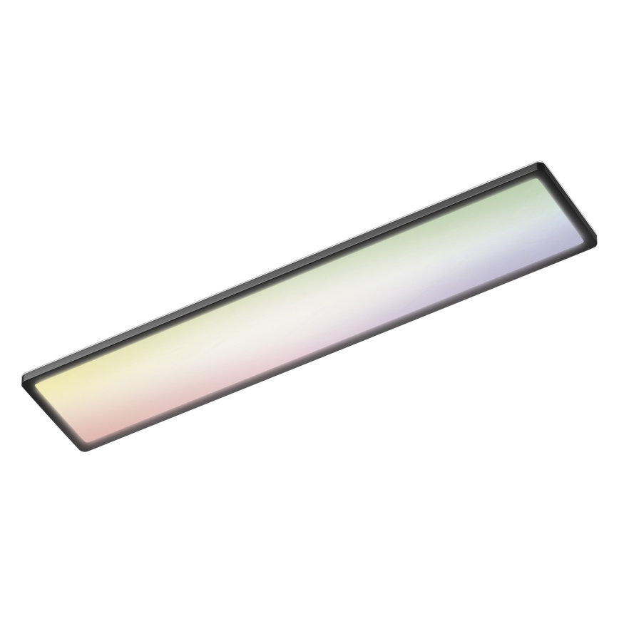 Osram - LED RGBW dæmpbar loftlampe SMART+ PLANON LED/40W/230V 2800-6500K 98x20 cm Wi-Fi IP54 sort