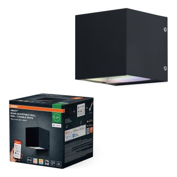 Osram - LED RGBW dæmpbar udendørs væglampe SMART+ BEAM LED/8W/230V 3000-6500K IP44 Wi-Fi
