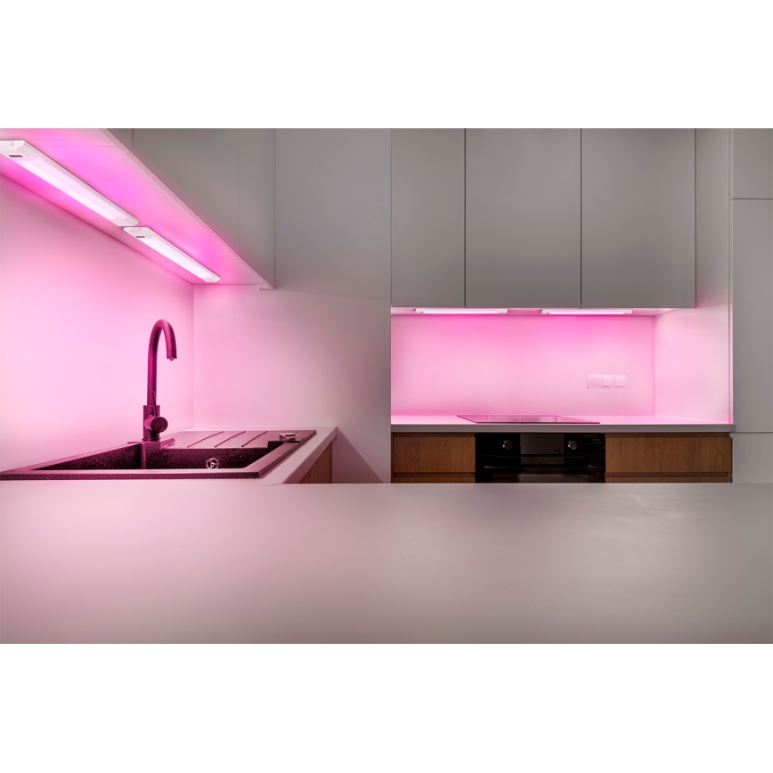 Osram - LED RGBW dæmpbart underskabsarmatur LINEAR EDGE LED/8W/230V 50 cm hvid + fjernbetjening