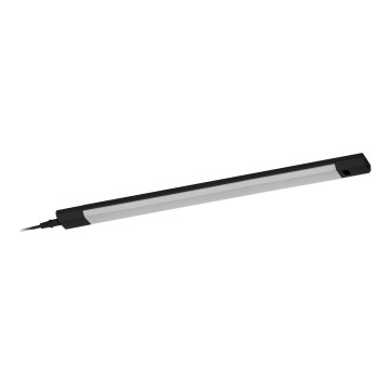 Osram - LED RGBW dæmpbar underskabslampe med bevægelsessensor LINEAR EDGE LED/8W/230V 50 cm sort + fjernbetjening