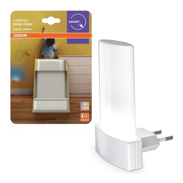 Osram - LED RGBW Natlampe med sensor LUNETTA LED/0,28W/230V