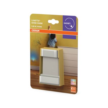 Osram - LED RGBW Natlampe med sensor LUNETTA LED/0,28W/230V