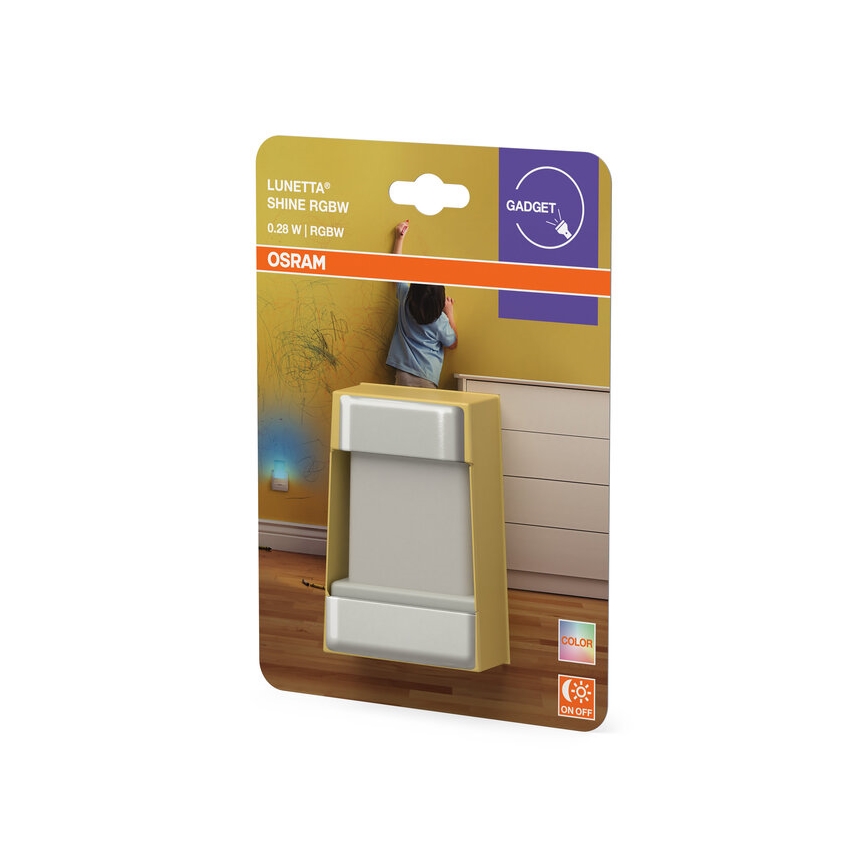 Osram - LED RGBW Natlampe med sensor LUNETTA LED/0,28W/230V