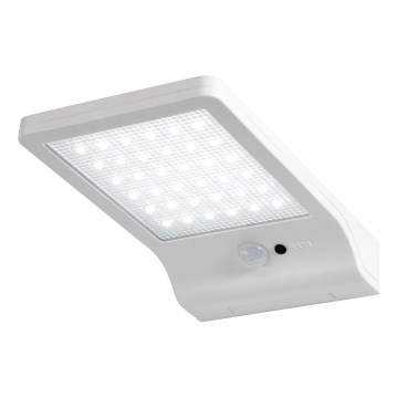 Osram - LED solcelle-væglampe med sensor DOORLED LED/3W/3,3V 2000 mAh IP44 hvid
