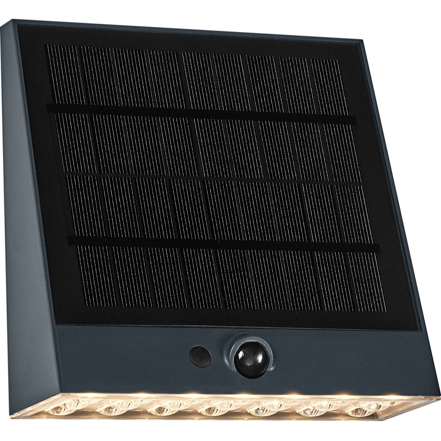 Osram - LED solcellevæglampe med sensor ENDURA STYLE LED/10,2W/4,2V 2000 mAh IP54 antracit