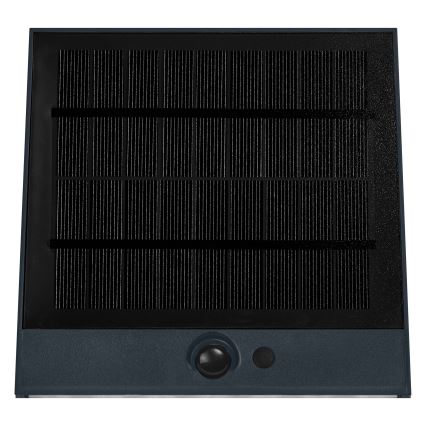 Osram - LED solcellevæglampe med sensor ENDURA STYLE LED/10,2W/4,2V 2000 mAh IP54 antracit