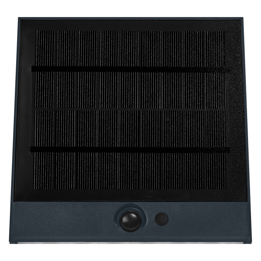 Osram - LED solcellevæglampe med sensor ENDURA STYLE LED/10,2W/4,2V 2000 mAh IP54 antracit