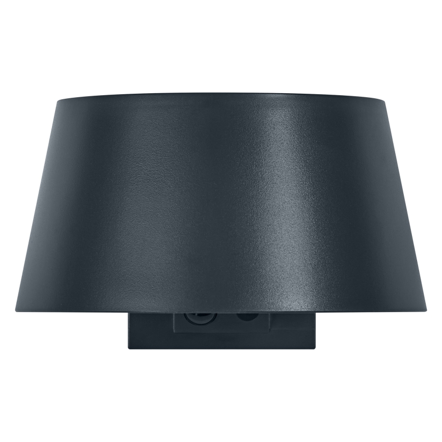 Osram - LED solcelledrevet væglampe med sensor ENDURA STYLE LED/10,1W/4,2V 2000 mAh IP54 antracit