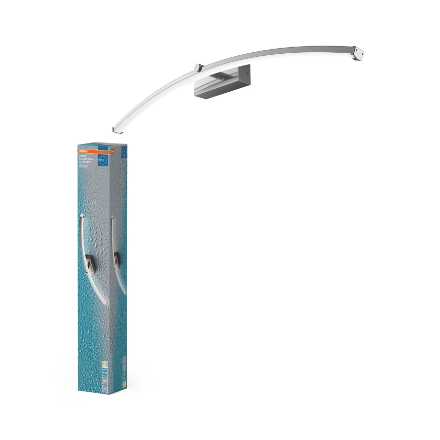 Osram - LED-belysning til badeværelsesspejl PLUTON LED/15W/230V 3000/4000K 80 cm IP44 blank krom