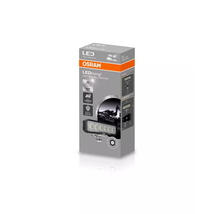 Osram - LED-spot til bil LEDRIVING WL VX150-WD LED/15W/12/24V IP69 6000K