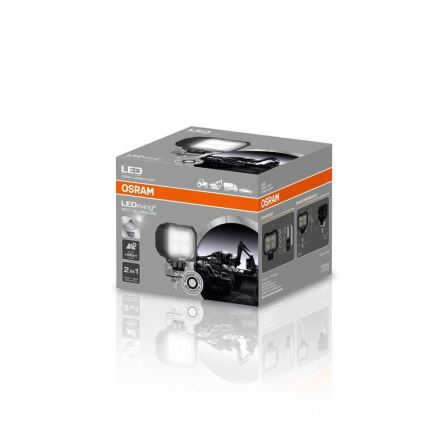 Osram - LED-spotlampe til bil RECT WL VX80-WD LED/17W/12/24V IP69 6000K