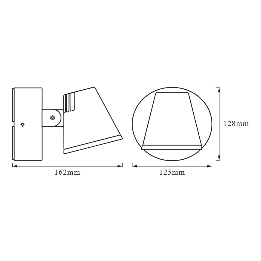 Osram - LED udendørs væglampe ENDURA STYLE LED/13,5W/230V IP44