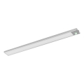Osram - LED underskabslampe med bevægelses- og skumringssensor LINEAR LED/3,2W/3,7V 500 mAh 3000/4000/6500K 40 cm grå