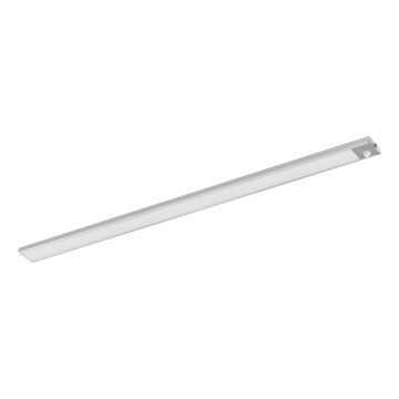 Osram - LED-underskabslampe med bevægelses- og skumringssensor LINEAR LED/4W/5V 3000/4000/6500K 60 cm grå
