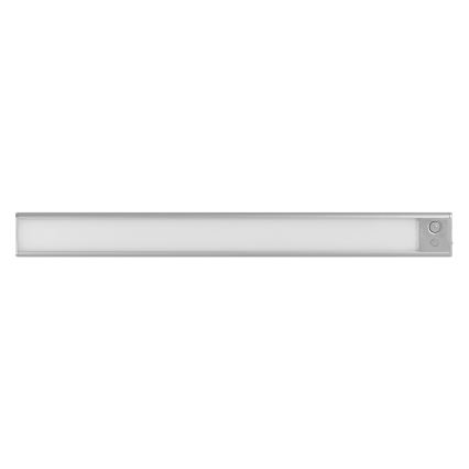 Osram - LED underskabslampe med bevægelses- og skumringssensor LINEAR LED/3,2W/3,7V 500 mAh 3000/4000/6500K 40 cm grå