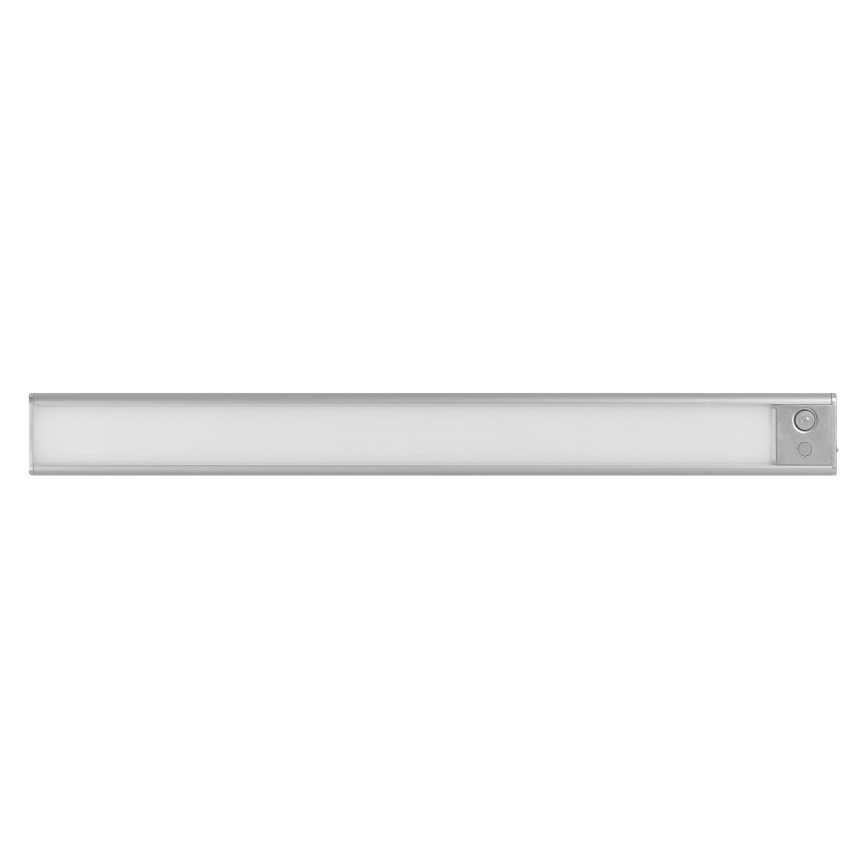 Osram - LED underskabslampe med bevægelses- og skumringssensor LINEAR LED/3,2W/3,7V 500 mAh 3000/4000/6500K 40 cm grå