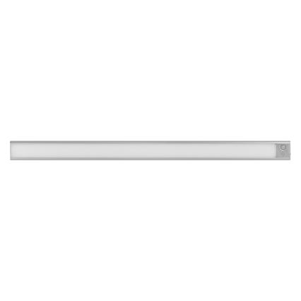 Osram - LED-underskabslampe med bevægelses- og skumringssensor LINEAR LED/4W/5V 3000/4000/6500K 60 cm grå
