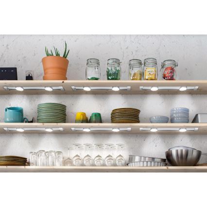 Osram - LED-dæmpbart underskabsarmatur med bevægelsessensor LINEAR MAGNET LED/7W/230V 4000K 40 cm hvid