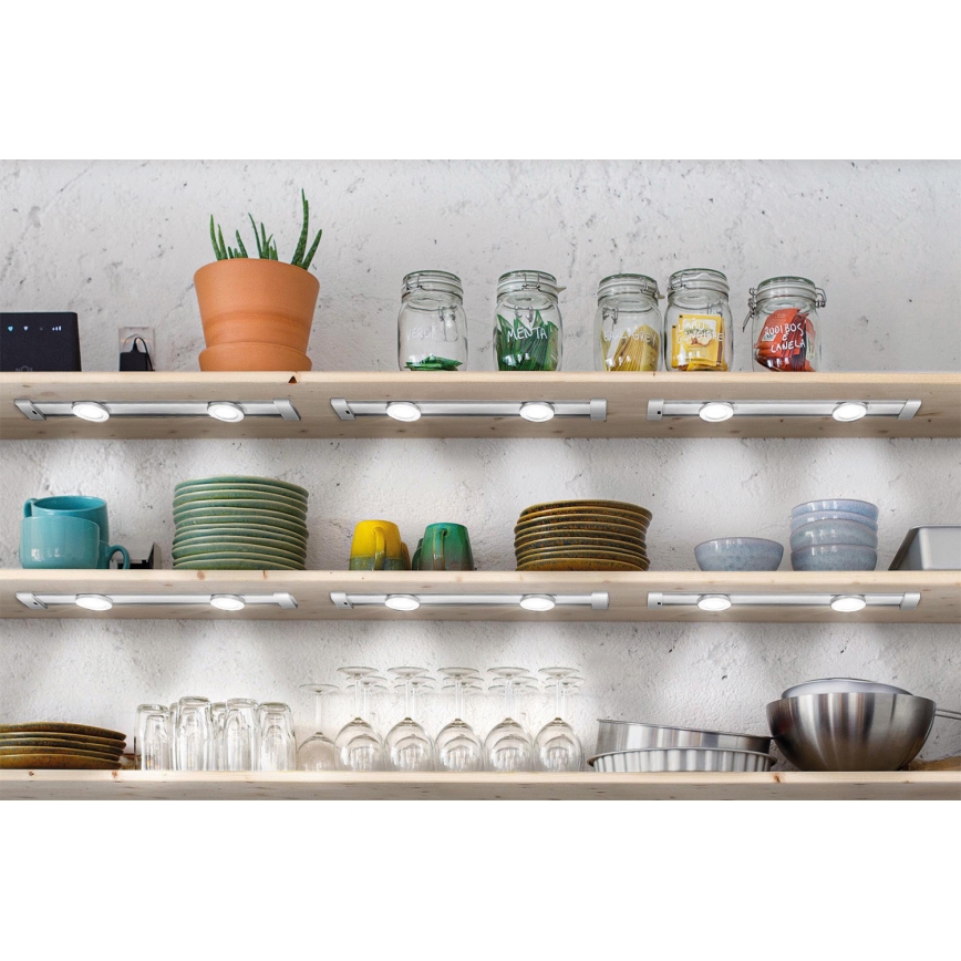 Osram - LED-dæmpbart underskabsarmatur med bevægelsessensor LINEAR MAGNET LED/7W/230V 4000K 40 cm hvid