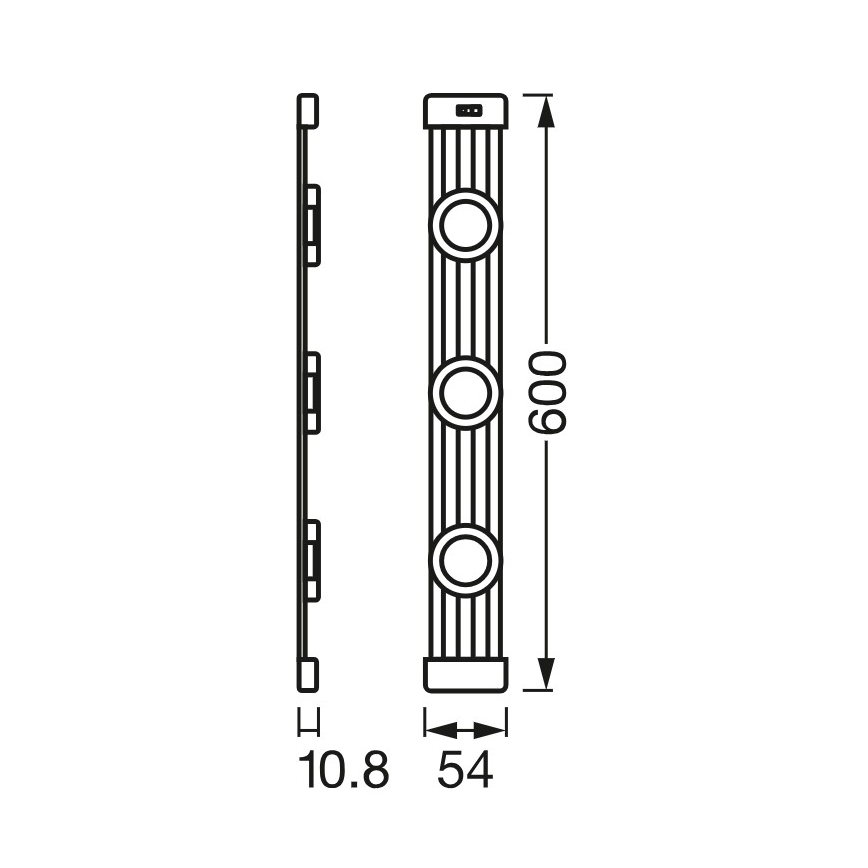 Osram - LED dæmpbar underskabsarmatur med bevægelsessensor LINEAR MAGNET LED/9,5W/230V 4000K 60 cm hvid