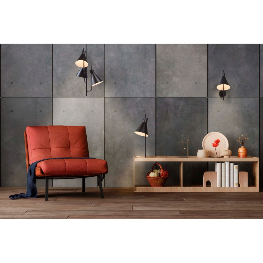 Osram - LED-væglampe DECOR TOKIO LED/5W/230V sort