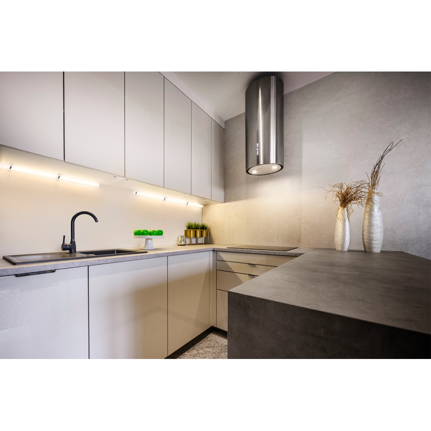 Osram - LED dæmpbar underskabsarmatur med bevægelsessensor LINEAR ANGLE LED/5W/230V 3000/4000/6500K 35 cm hvid