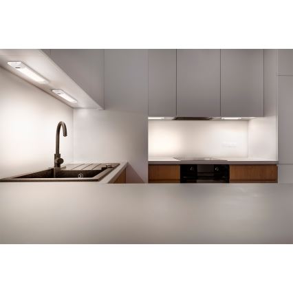 Osram - LED dæmpbar underskabslampe med bevægelsessensor LINEAR EDGE LED/4W/230V 3000/4000/6500K 30 cm hvid
