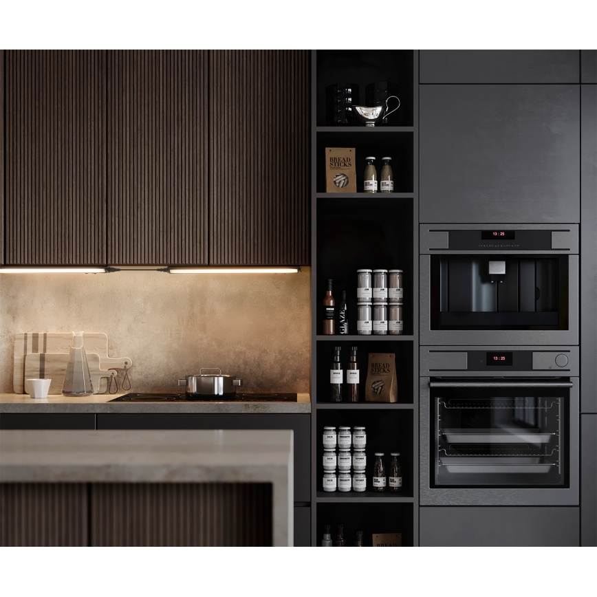 Osram - LED-dæmpbar underskabslampe LINEAR TURN LED/10W/230V 3000/4000/6500K 55 cm sort