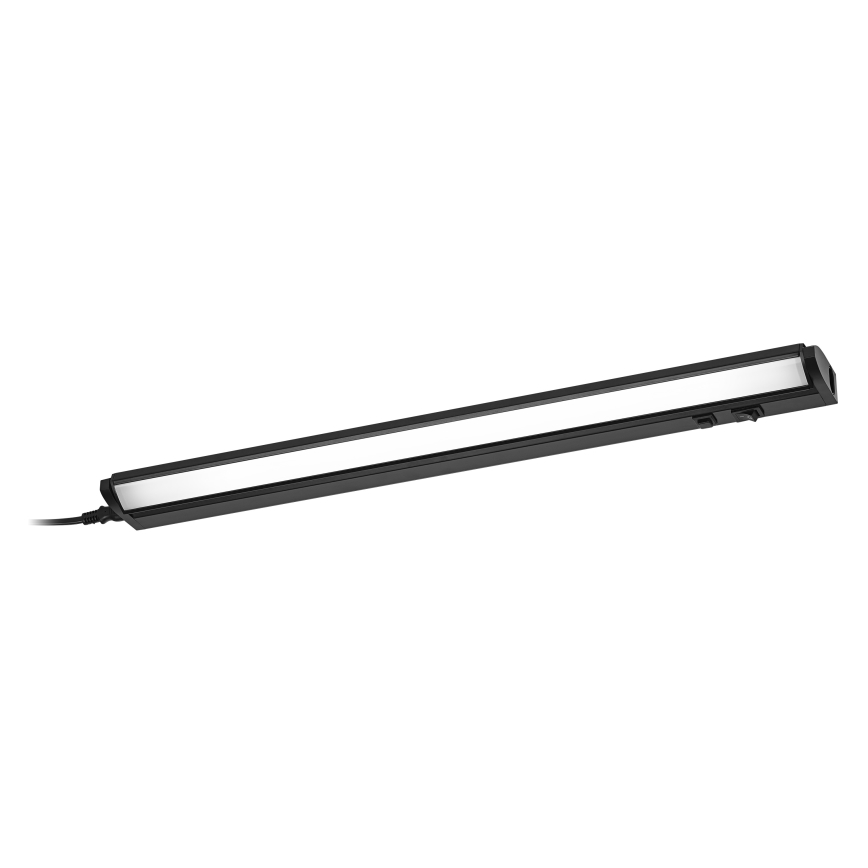 Osram - LED-dæmpbar underskabslampe LINEAR TURN LED/10W/230V 3000/4000/6500K 55 cm sort