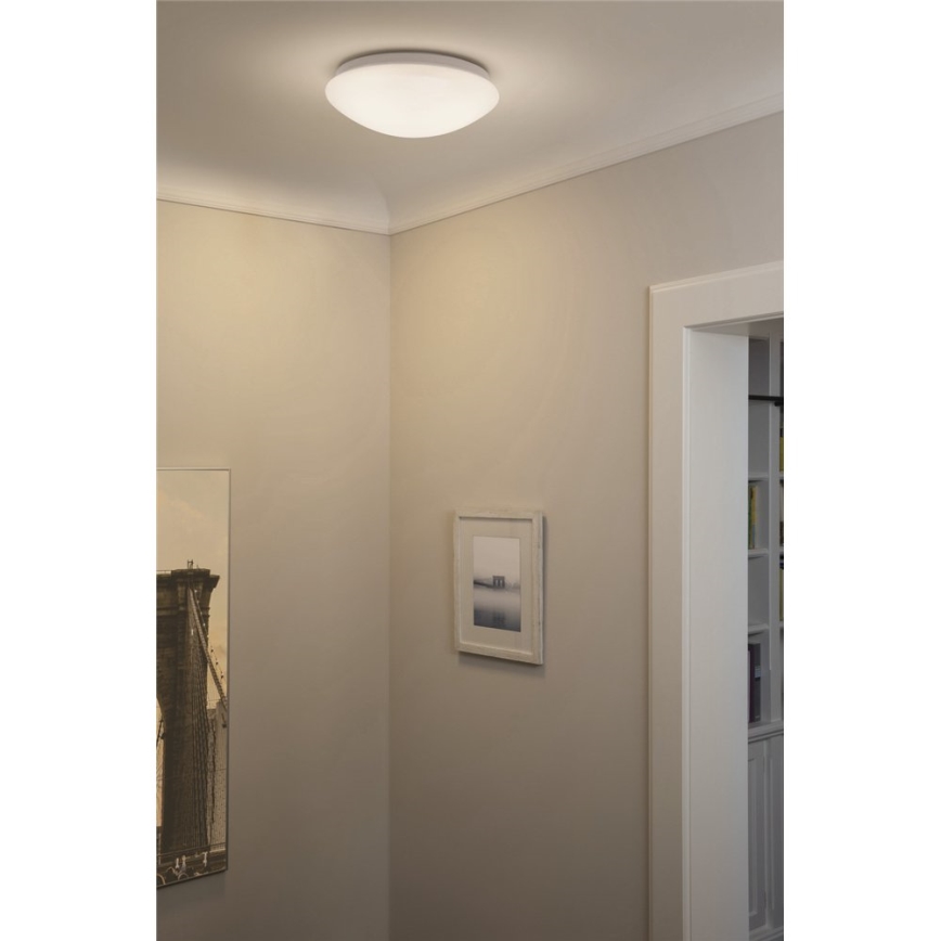 Osram - Loftlampe CEILING ESSENTIAL 2xE27/25W/230V Ø 35 cm hvid