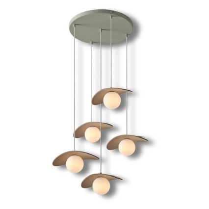Osram - Lysekrone på kabel DECOR PEARL 5xG9/5W/230V beige