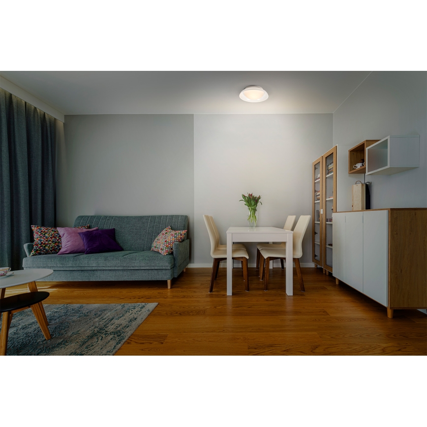 Osram - ORBIS MILAN loftlampe, 2x E27/10W/230V, Ø 30,5 cm, brun