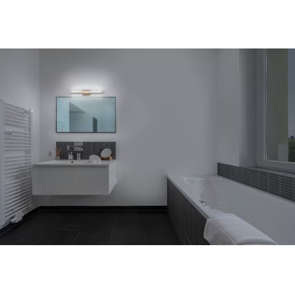 Osram - LED dæmpbar berøringsbetjent belysning til badeværelsesspejl ORBIS MIRROR LED/10W/230V 60 cm 3000/4000K IP44 beige