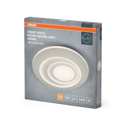 Osram - ORBIS SPIRAL loftlampe LED/42W/230V Ø 50,5 cm hvid