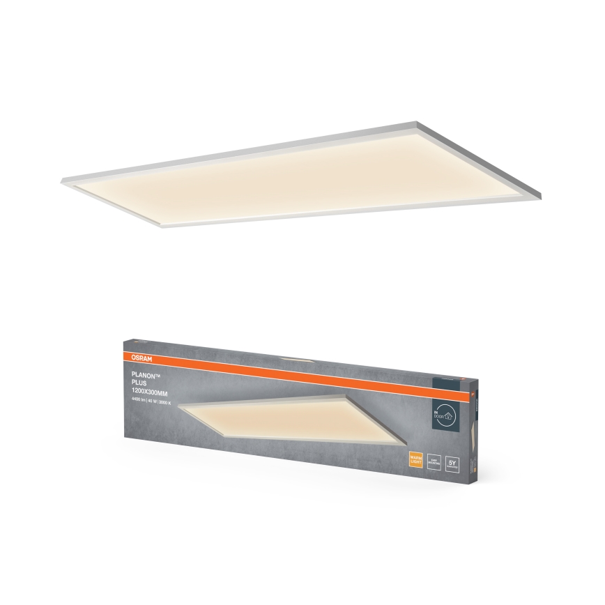 Osram - Overflademonteret LED-panel PLANON LED/40W/230V 3000K 30x120 cm hvid