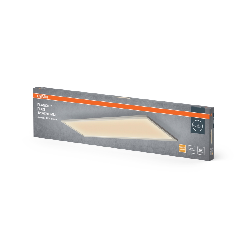 Osram - Overflademonteret LED-panel PLANON LED/40W/230V 3000K 30x120 cm hvid