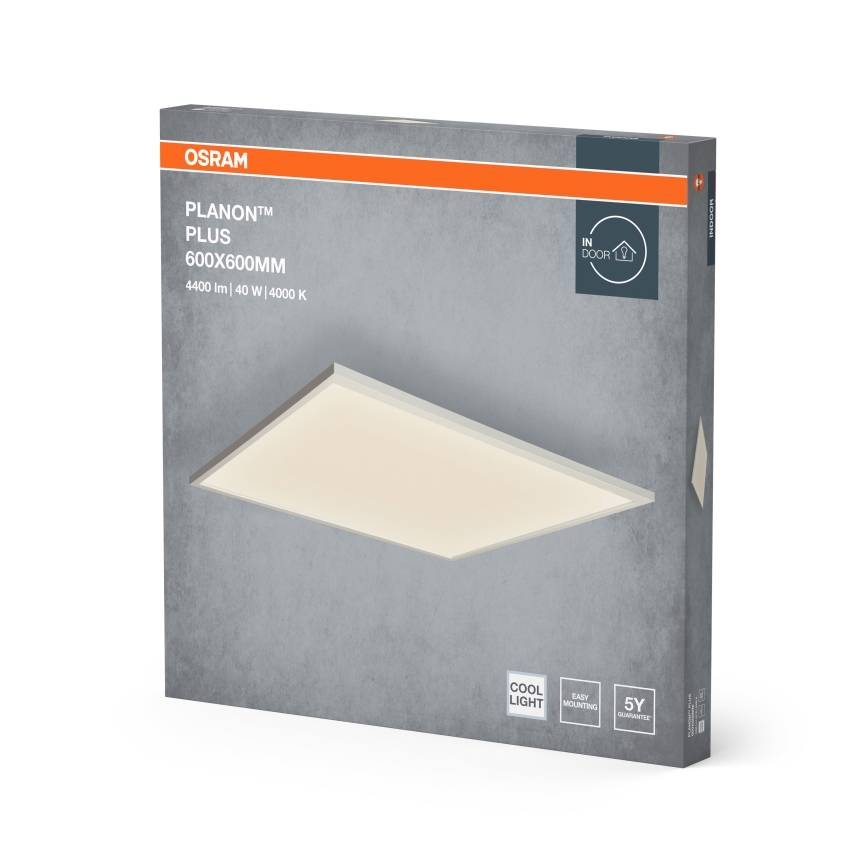 Osram - overflademonteret LED-panel PLANON LED/40W/230V 4000K 60x60 cm hvid