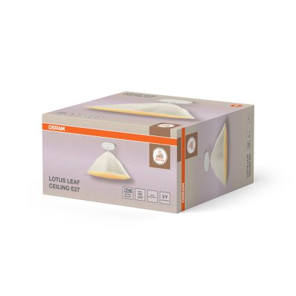 Osram - Overflademonteret loftlampe LOTUS LEAF 1xE27/9W/230V Ø 39,6 cm