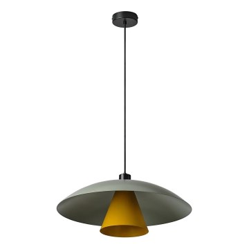 Osram - Pendel på kabel DECOR FLYING MUSHROOM 1xE27/25W/230V Ø 50 cm grøn