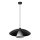 Osram - Pendel på kabel DECOR FLYING MUSHROOM 1xE27/25W/230V Ø 50 cm sort
