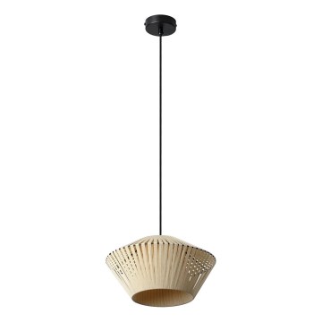 Osram - Pendel på kabel DECOR STRIPES 1xE27/10W/230V Ø 30,5 cm beige