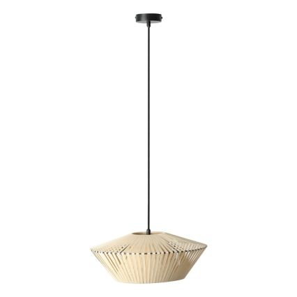 Osram - Pendel på kabel DECOR STRIPES 1xE27/10W/230V Ø 40,5 cm beige