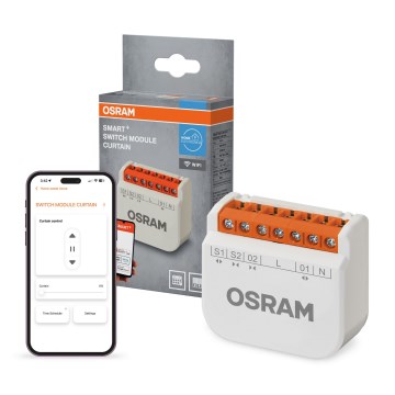 Osram - SMART+ 230V Wi‑Fi relæmodul til persienner, rullegardiner og gardiner
