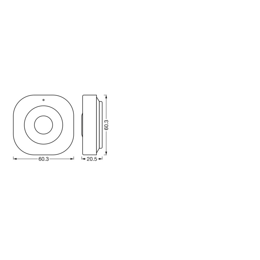 Osram - SMART+ bevægelsessensor 3,7V Wi-Fi 500 mAh