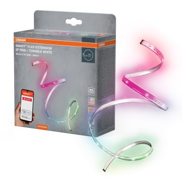 Osram - SMART+ FLEX udvidelses-LED-strip RGB+TW, dæmpbar, 1,2 m, LED/6W/12V