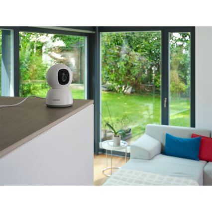 Osram - Smart indendørs 360°-kamera med 2K-sensor SMART+ 230V Wi-Fi