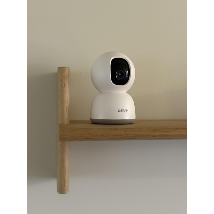 Osram - Smart indendørs 360°-kamera med 2K-sensor SMART+ 230V Wi-Fi